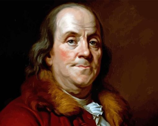 Ben Franklin Portrait 5D Diamond Painting