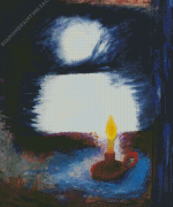 Candle At a Window Winifred Nicholson 5D Diamond Painting