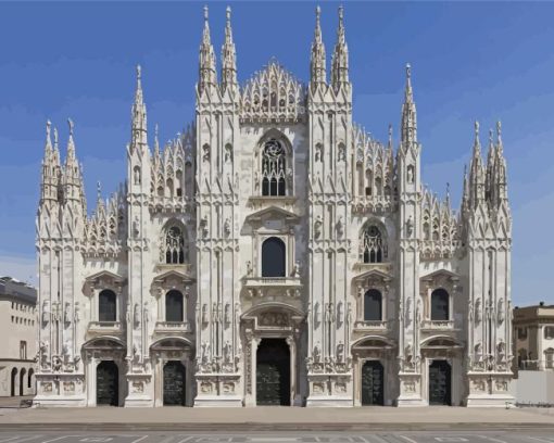 Cathedral Duomo di Milano 5D Diamond Painting