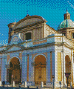 Cathedral of The Resurrection in Ravenna 5D Diamond Painting
