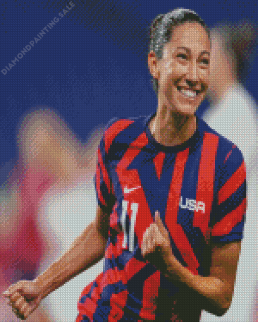 Christen Press Football 5D Diamond Painting