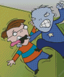 Cramp Twins Characters 5D Diamond Painting