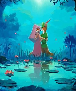 Disney Robin Hood And Lady Marian 5D Diamond Painting