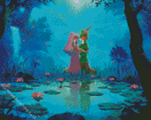 Disney Robin Hood And Lady Marian 5D Diamond Painting