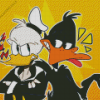 Donald And Daffy Pop Art 5D Diamond Painting