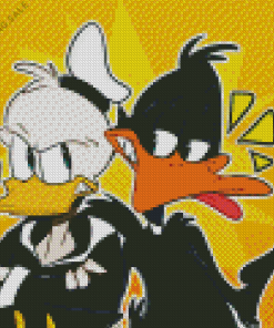 Donald And Daffy Pop Art 5D Diamond Painting