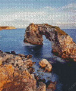 Es Pontas Arch in Balearic 5D Diamond Painting