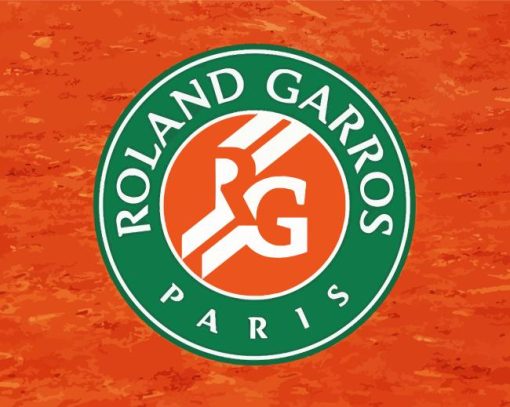 French Open Roland Garros Logo 5D Diamond Painting