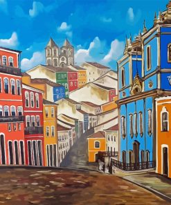 Pelourinho Salvador 5D Diamond Painting