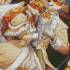 Anime Fox Couple 5D Diamond Painting
