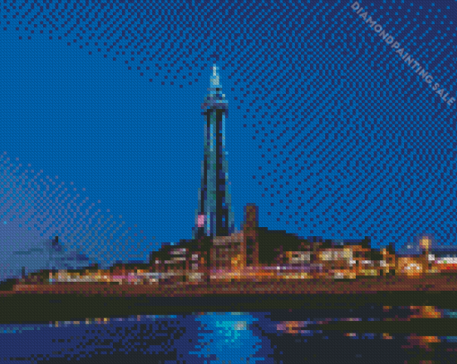 Blackpool Tower 5D Diamond Painting