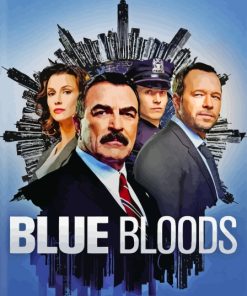 Blue Bloods Serie Poster 5D Diamond Painting