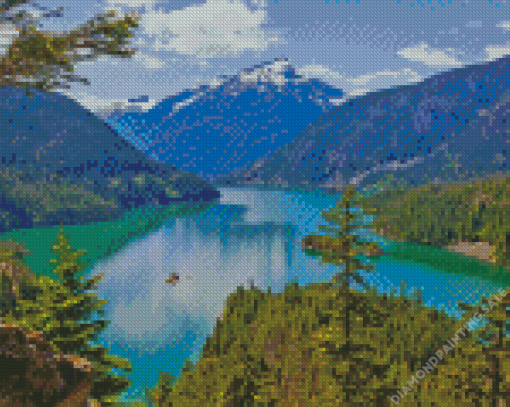 Cascade Range View 5D Diamond Painting