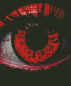 Dark Red Eye 5D Diamond Painting