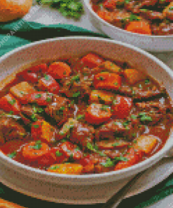 Delicious Beef Stew 5D Diamond Painting