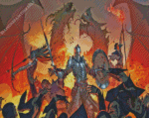 Dreadwolf Dragon Age Video Game 5D Diamond Painting