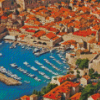 Dubrovnik Adriatic Sea 5D Diamond Painting