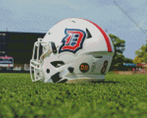 Duquesne Football Helmet 5D Diamond Painting