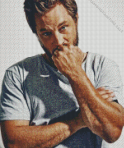 Handsome Travis Fimmel 5D Diamond Painting