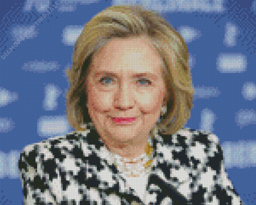 Hillary Clinton 5D Diamond Painting