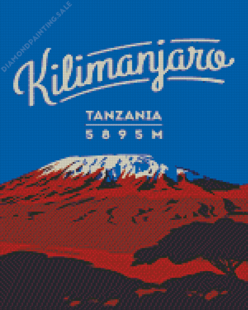Kilimanjaro 5D Diamond Painting