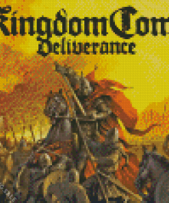 Kingdom Come Game Poster 5D Diamond Painting