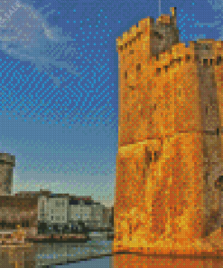 La Rochelle St Nicholas Tower 5D Diamond Painting