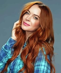 Lindsay Lohan 5D Diamond Painting