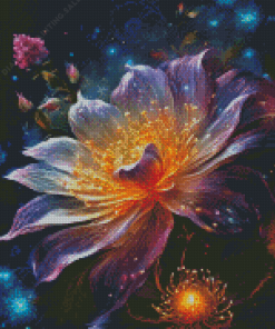 Magical Flowers 5D Diamond Painting