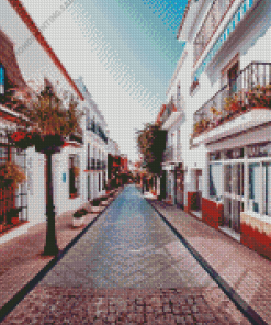 Marbella Old Town 5D Diamond Painting