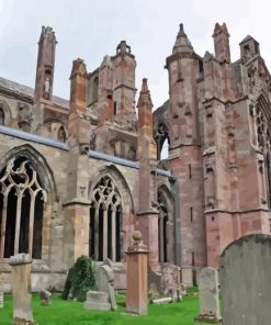 Melrose Abbey 5D Diamond Painting