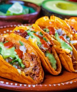 Mexican Tex Mex Food 5D Diamond Painting