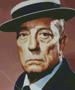 Old Buster Keaton 5D Diamond Painting