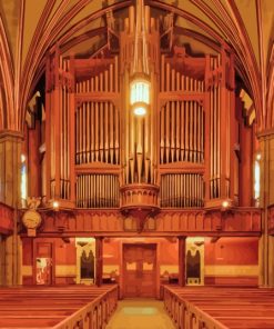 Pipe Organ Musical Instrument 5D Diamond Painting