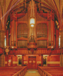 Pipe Organ Musical Instrument 5D Diamond Painting