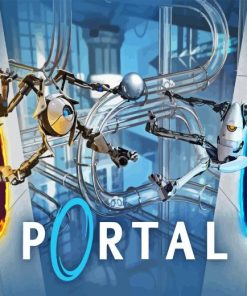Portal Game 5D Diamond Painting