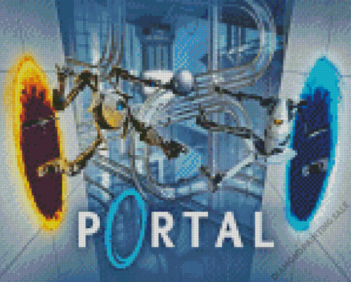 Portal Game 5D Diamond Painting