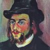 Portrait of Erik Satie by Valadon 5D Diamond Painting