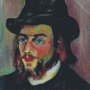 Portrait of Erik Satie by Valadon 5D Diamond Painting