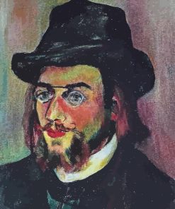 Portrait of Erik Satie by Valadon 5D Diamond Painting