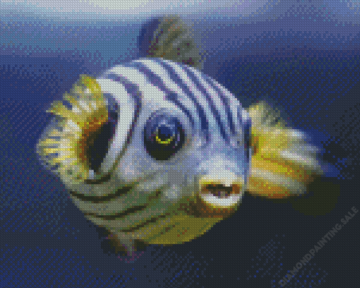 Puffer Fish 5D Diamond Painting