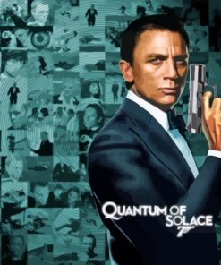 Quantum of Solace Poster 5D Diamond Painting