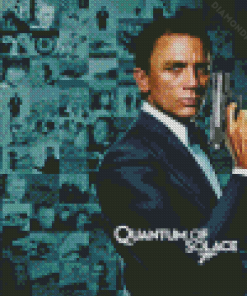 Quantum of Solace Poster 5D Diamond Painting