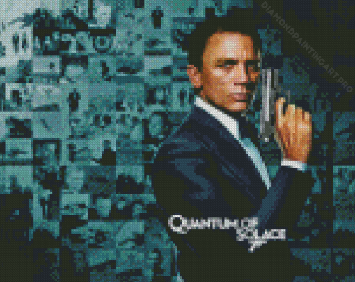 Quantum of Solace Poster 5D Diamond Painting