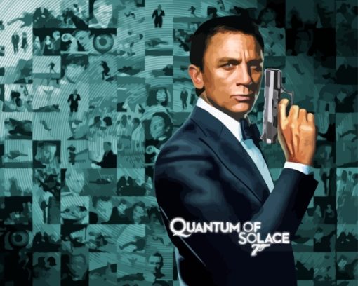 Quantum of Solace Poster 5D Diamond Painting