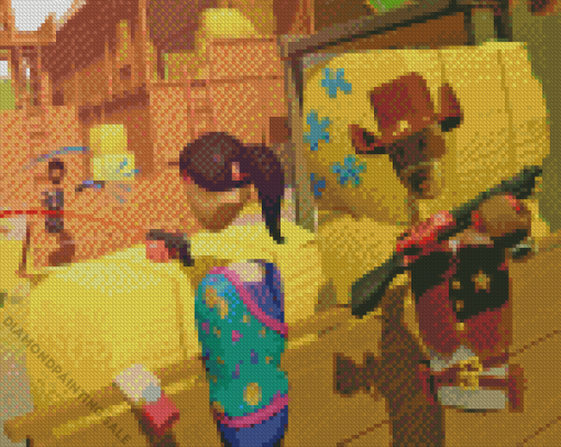 Rec Room Game 5D Diamond Painting