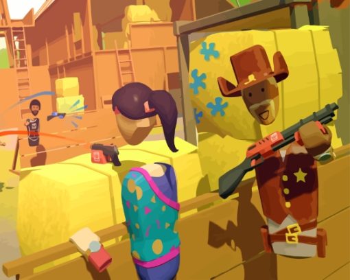 Rec Room Game 5D Diamond Painting