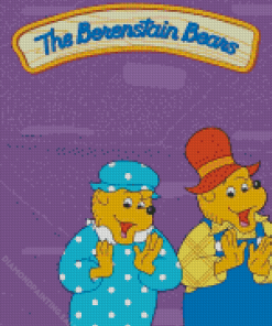 The Berenstain Bears Cartoon 5D Diamond Painting