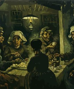 The Potato Eaters by Vincent Van Gogh 5D Diamond Painting