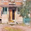 The Verandah by Carl Larsson 5D Diamond Painting